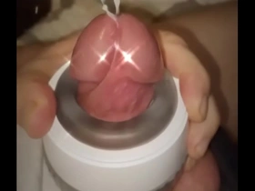Slow motion cumshot