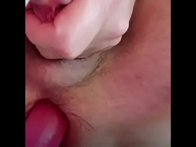 Tooldtomind cums with a dildo up his ass