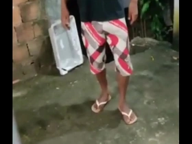 Ze droguinha mavambo pauzudo brigou com a mulher e veio gozar com o viado