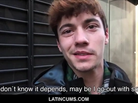 Latincums.com - young amateur latino twink boy paid cash fuck stranger pov