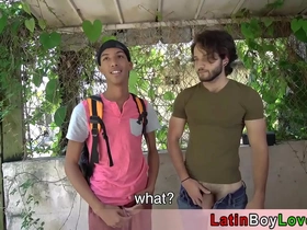 Amateur latin teen twink fucked bareback without regret