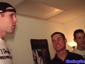 College student facialized during hazing game