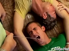 Amateurs landon reed and mason wyler pee and fuck in 3way