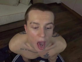 Brought the owner to orgasm after footjob and blowjob, that he cum in my eye oliver strelly falcon al - 80