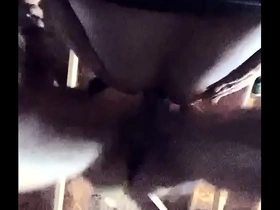 Fucks fat ass teen on chair