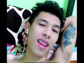 Jerking off for a client via video call inside a public toilet