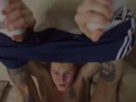 Guy in sportswear roughly fucks a guy with domination and fills his ass with sperm falcon al oliver strelly - 78