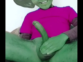 Me masturbo con el filtro de duende