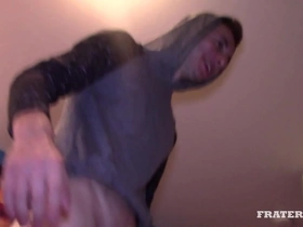 Smooth beta bitch likes getting dicked down when pledges run dry