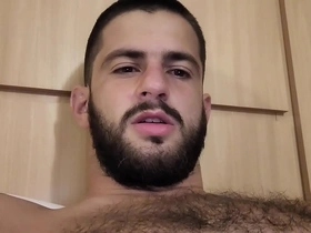 Handsome guy - charming hairy chest straight dirty talk