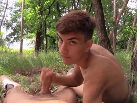 It doesn't take much for the young twink to get undressed have some gay fun - bigstr