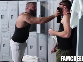 Alex tikas catches his stepson kyle hart smelling jock straps