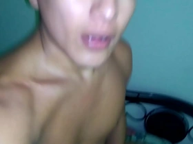 Follando un seguidor joven de culo grande / super corrida