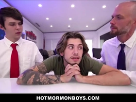 Hot young mormon boy threesome - ryan kneeds, jake lawrence, dakota lovell
