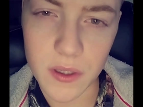 Cute british guy dirty talking compilation with cumshot