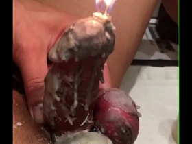 Making a cock candle